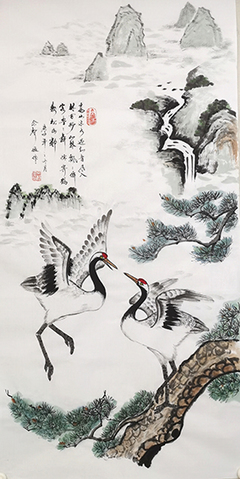 筆墨傳經(jīng)典功勛耀中華--中國當代極具創(chuàng)作力的新文藝書畫名家佘聲俊